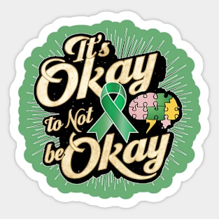 Unity in Mind: Embracing Mental Health. Mental health month Sticker